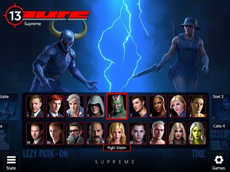 Game13 Supreme character selection